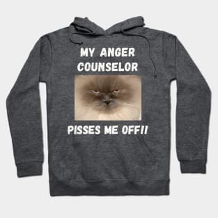 My anger counselor pisses me off Hoodie